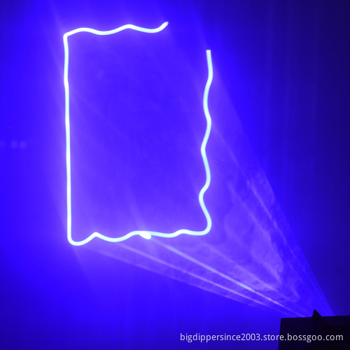 Big Dipper Betopper SevenStars B1000 1W pure blue laser with more than 50 Patterns of beam effect laser for party lights
